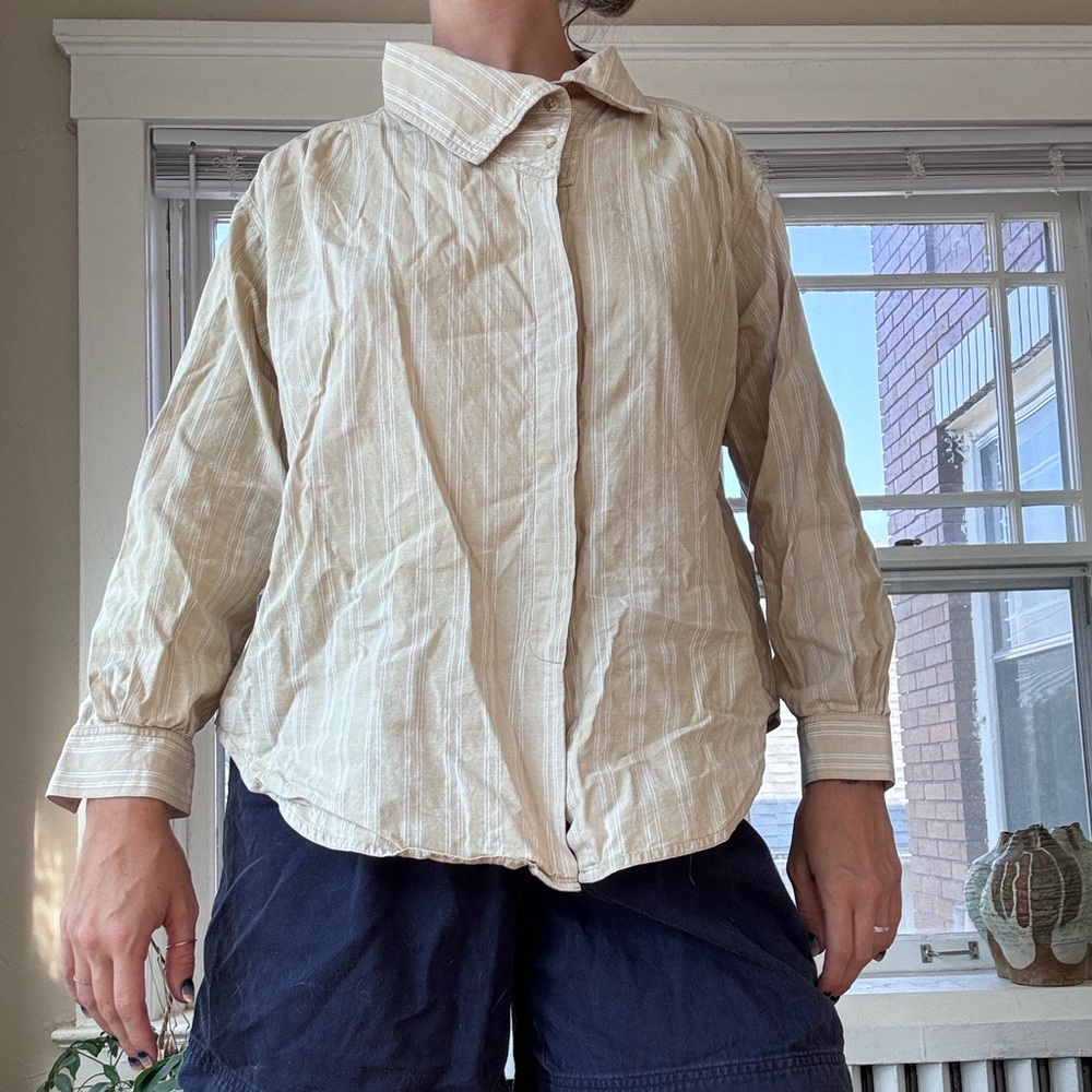 Assymetrical Button Down